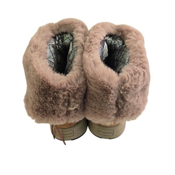 Columbia Slopeside Village Tan Suede Lace Up Insulated Waterproof Size 10 - Picture 5 of 10